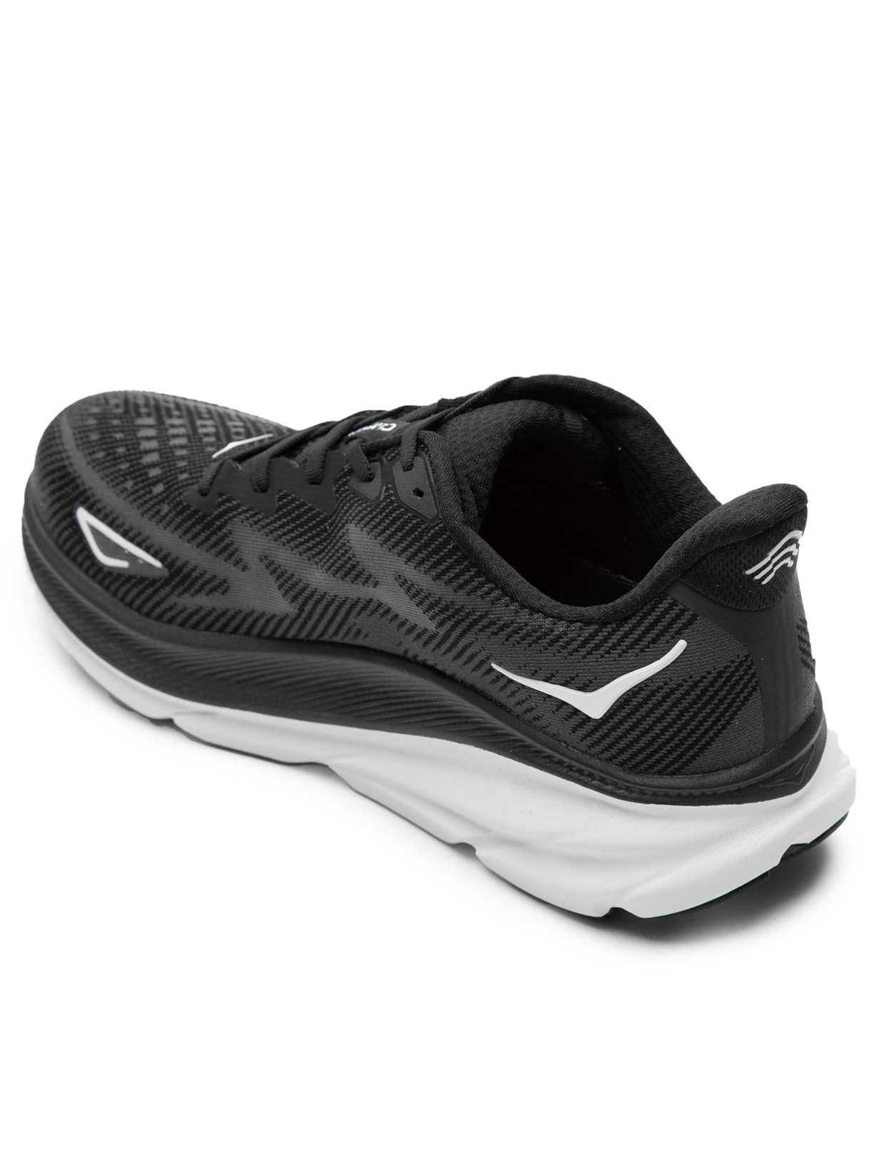 Tênis Masculino Clifton 9 Preto Hoka