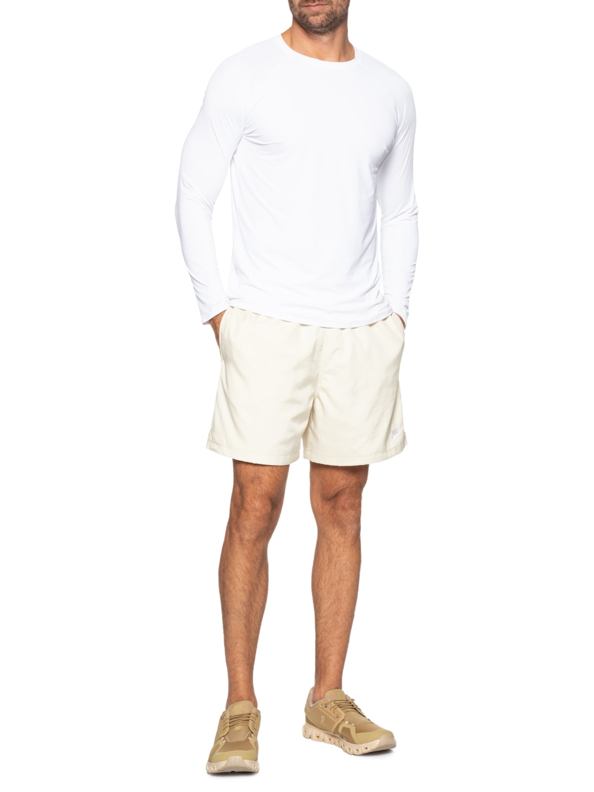 Tênis Masculino Cloud 6 Bege On Running