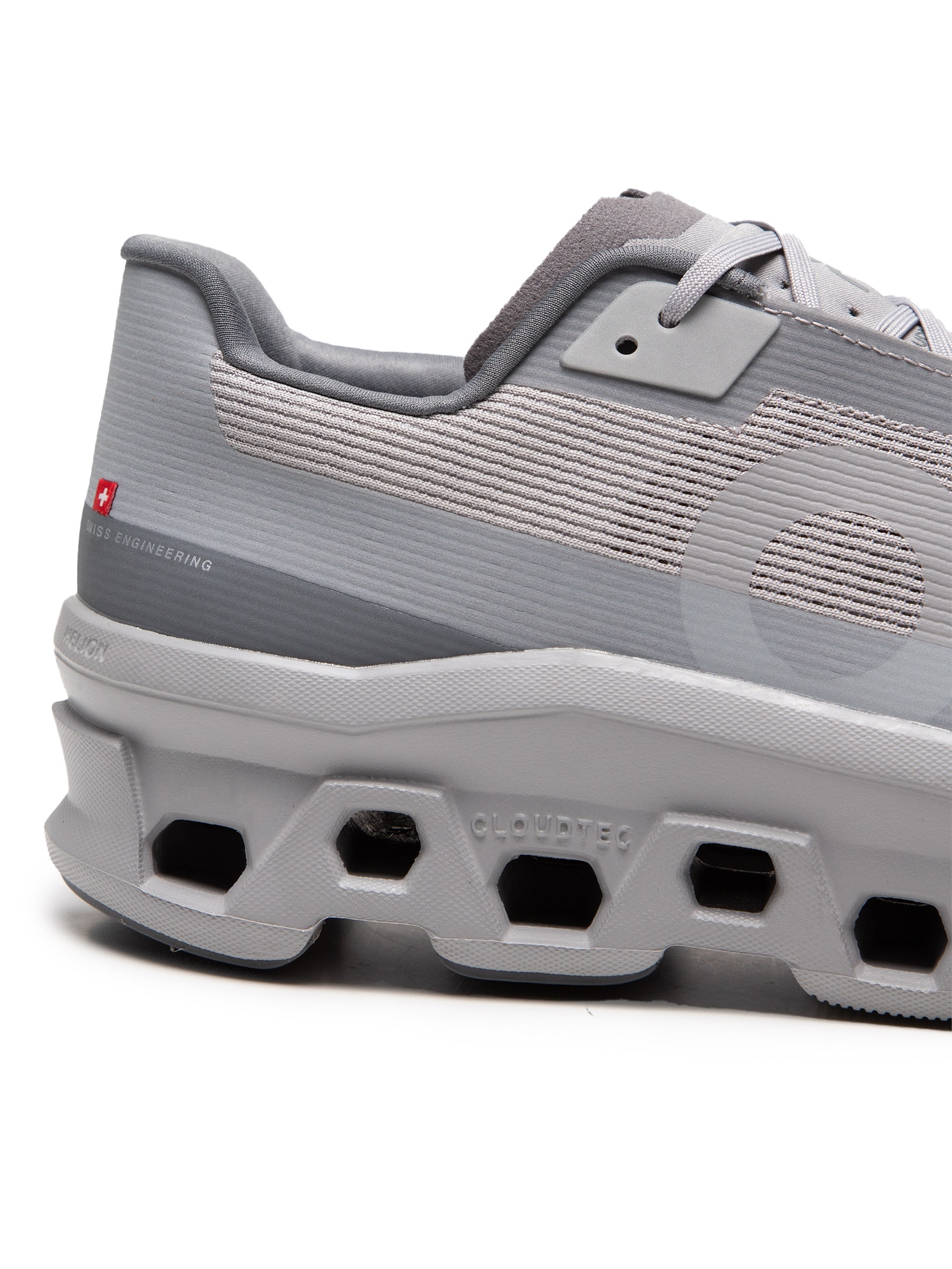 On Running - Tênis Masculino Cloudmonster Void Alloy - Cinza