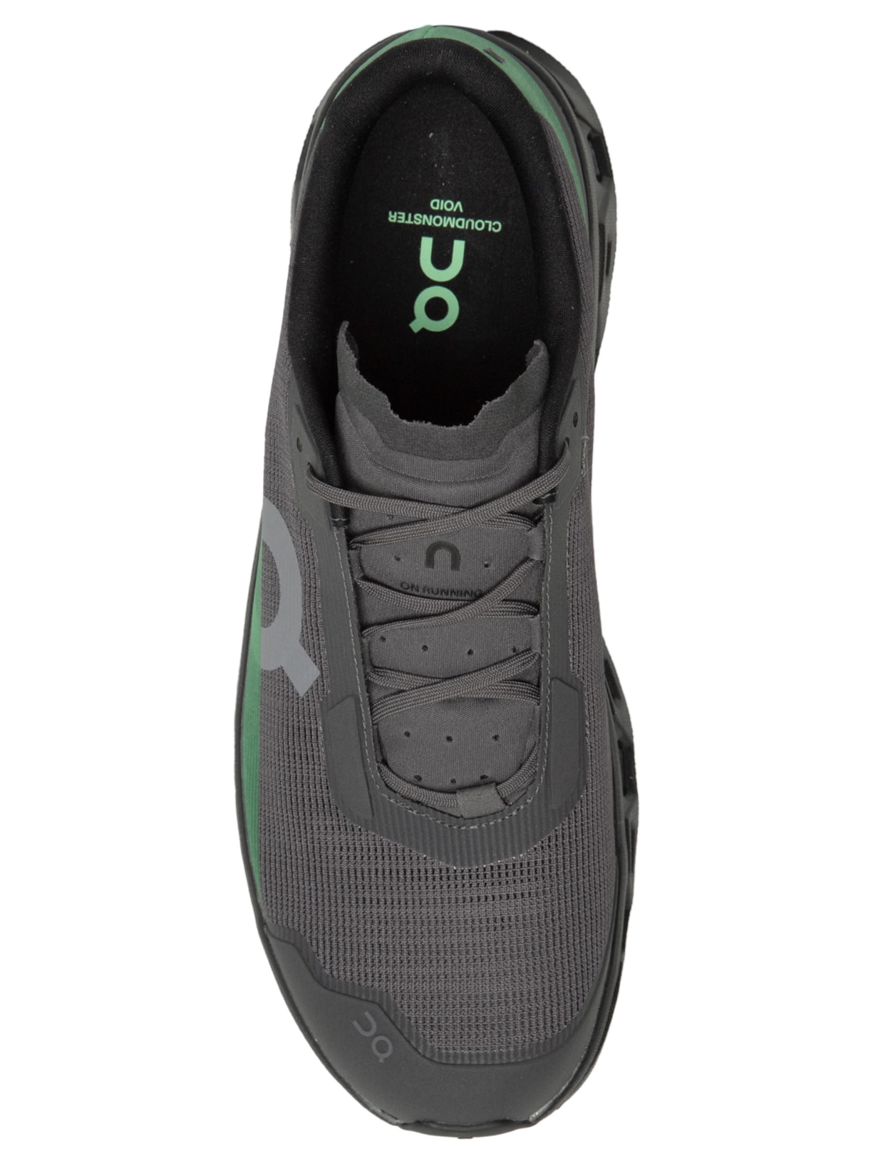 Tênis Masculino Cloudmonster Void Preto e Verde On Running