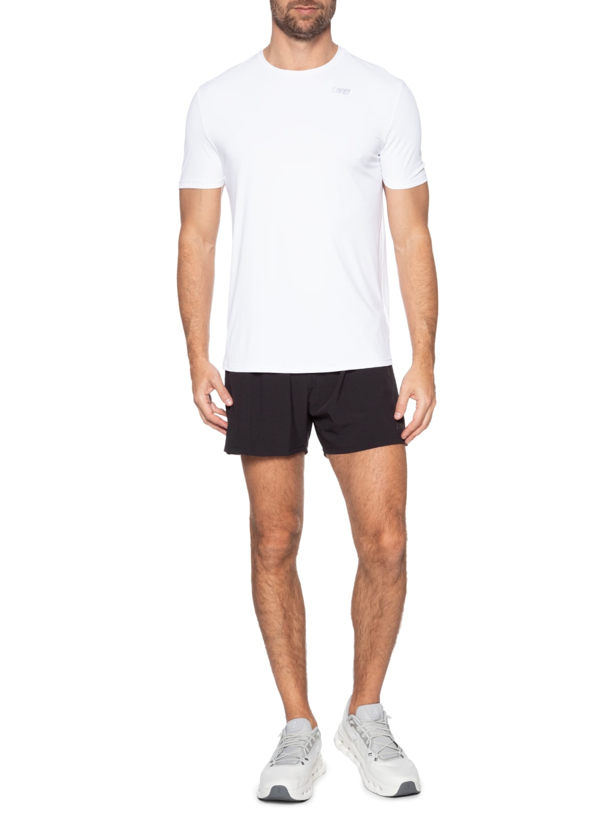 Tênis Masculino Cloudtilt 1 Branco e Cinza On Running