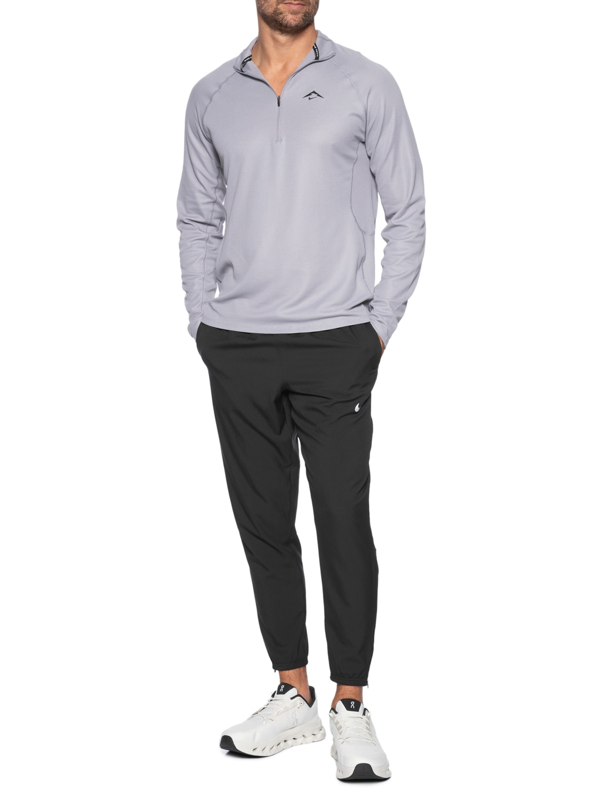 Tênis Masculino Cloudtilt 1 Branco e Preto On Running