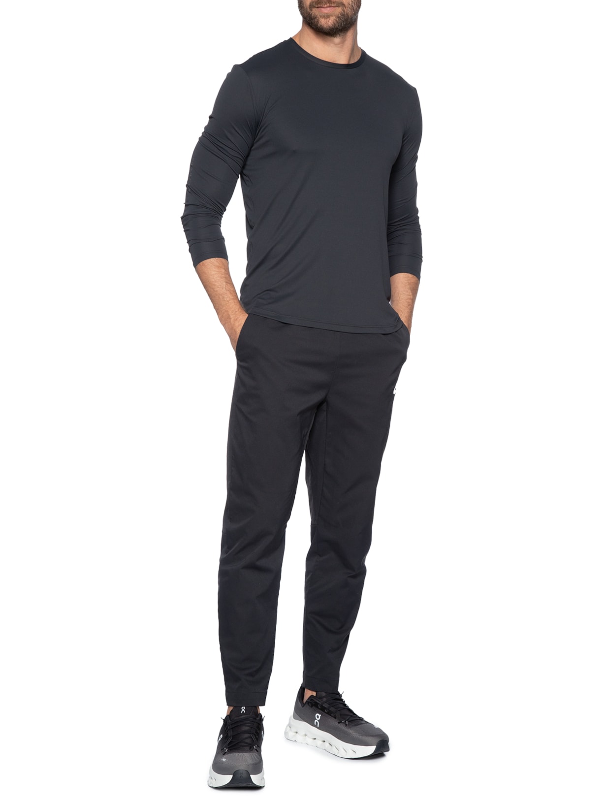 Tênis Masculino Cloudtilt Preto On Running