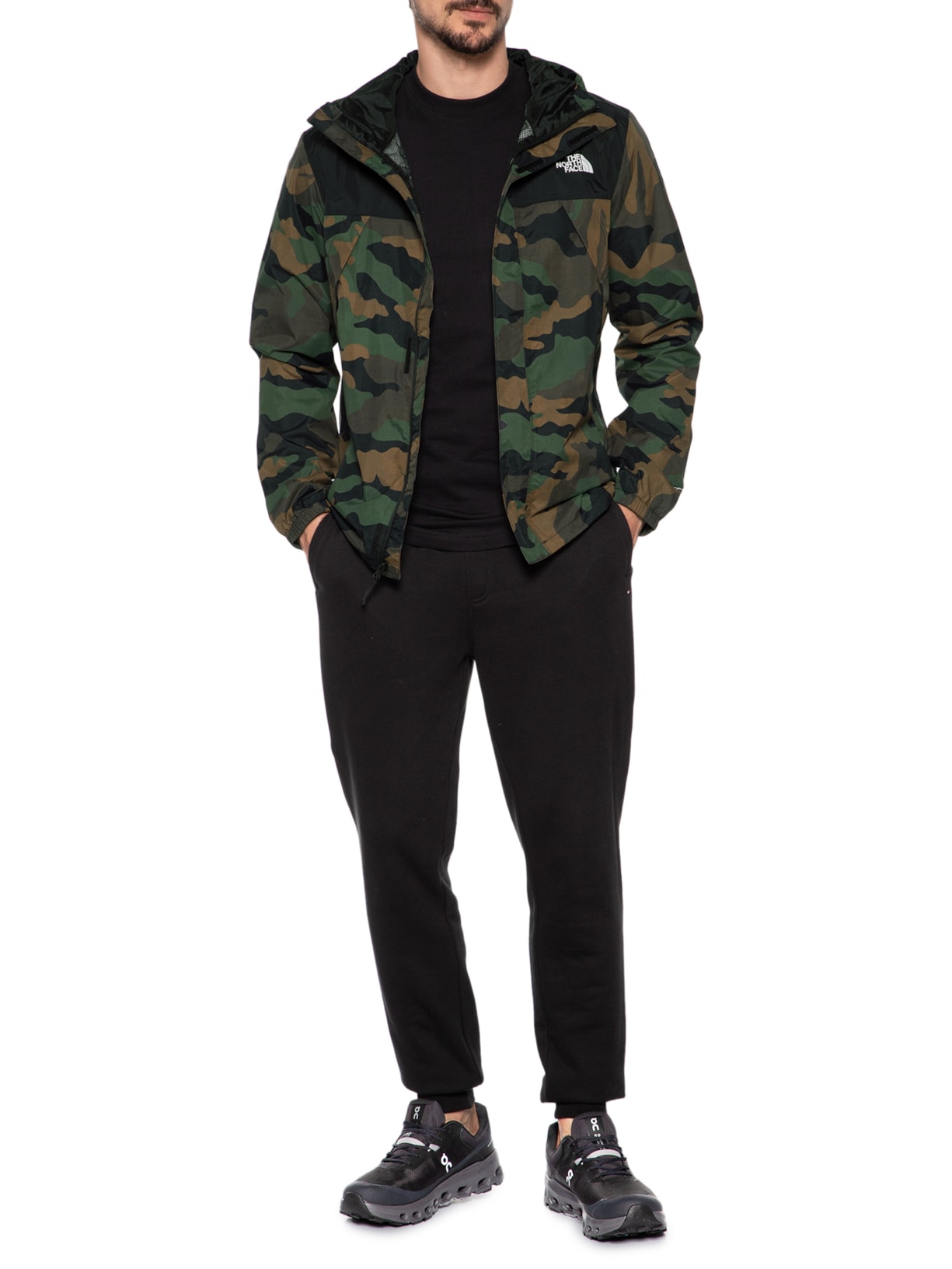 Tênis Masculino Cloudvista 2 Waterproof Preto On Running