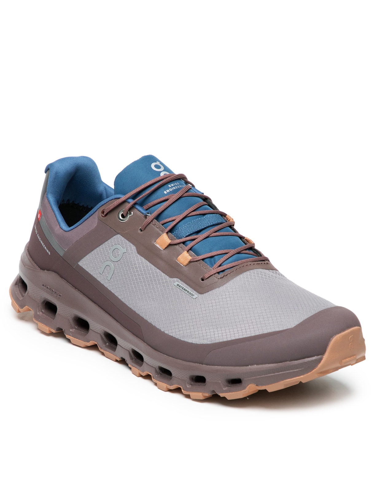 Tênis Masculino Cloudvista Waterproof Marrom On Running