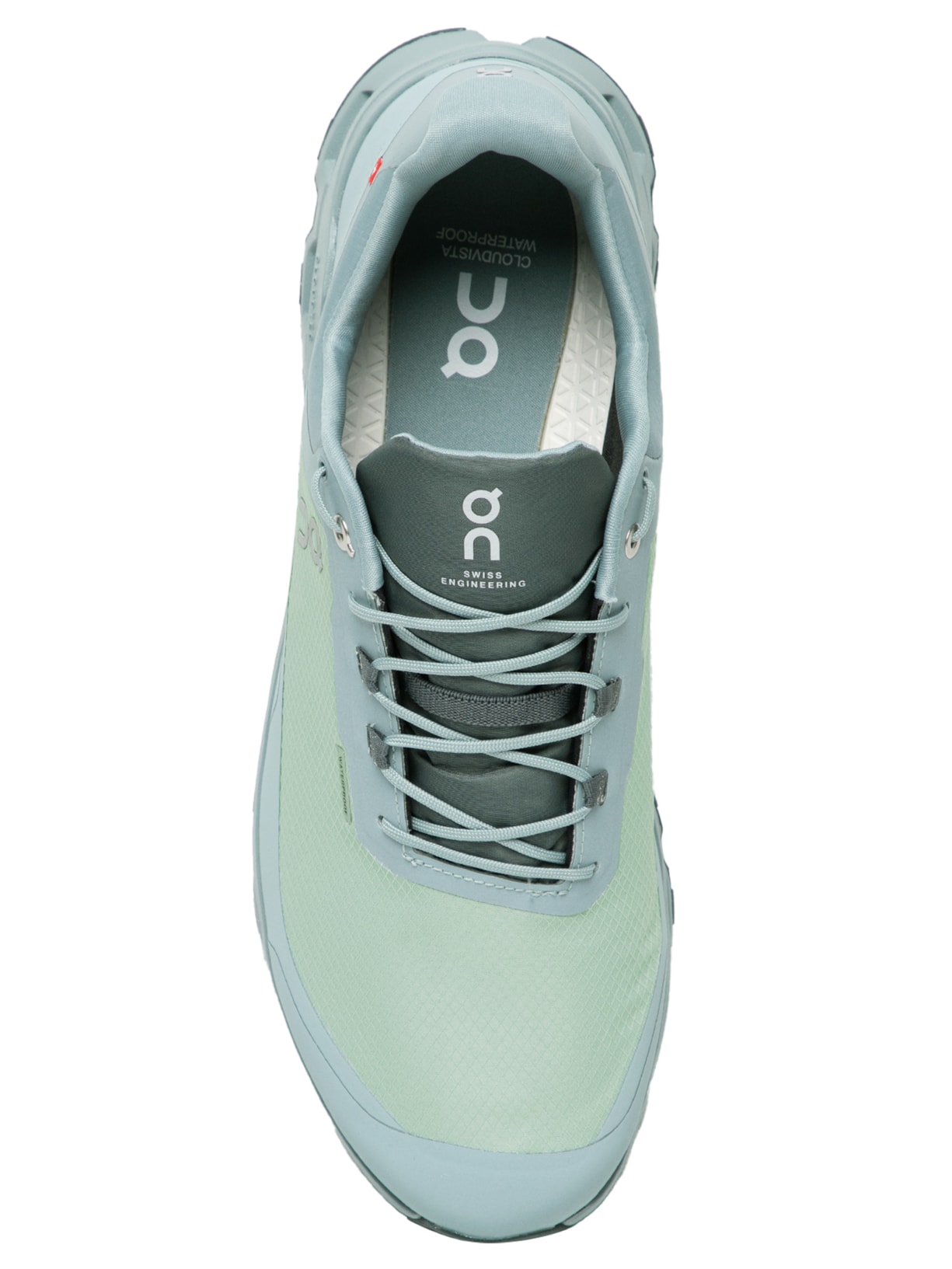 Tênis Masculino Cloudvista Waterproof Verde On Running