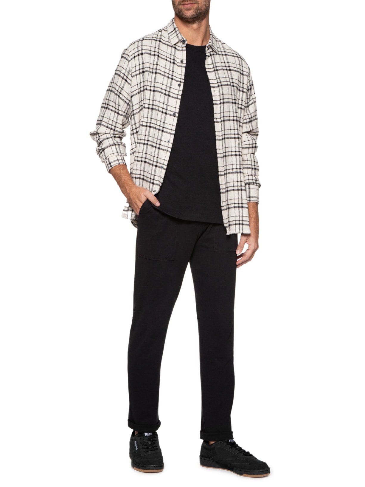 Tênis Masculino Club C 85 Preto Reebok