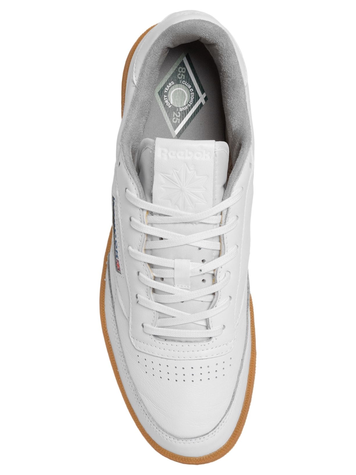 Tênis Masculino Club C 85 Vintage Branco  Reebok