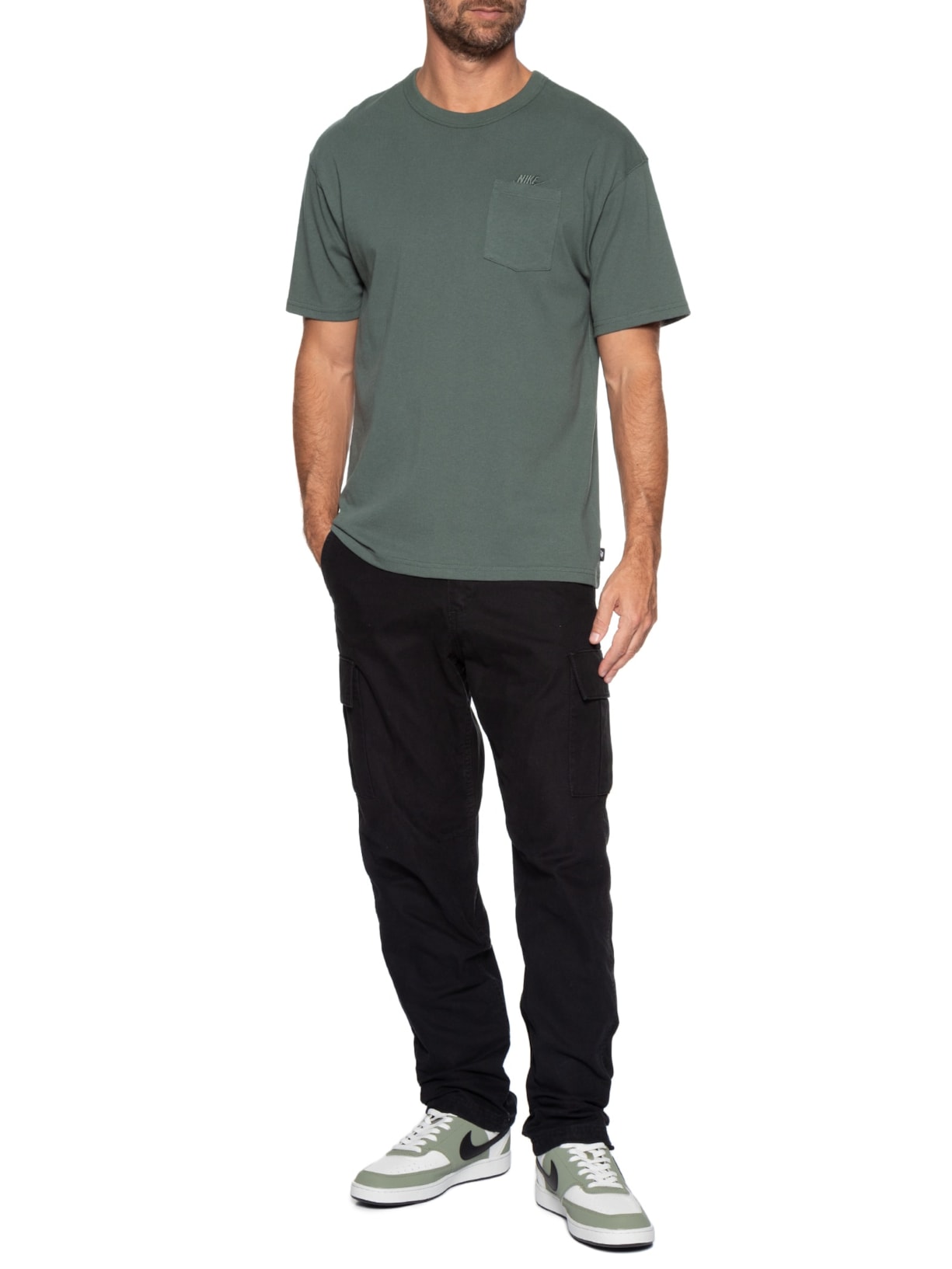 Tênis Masculino Court Vision Low Branco Nike