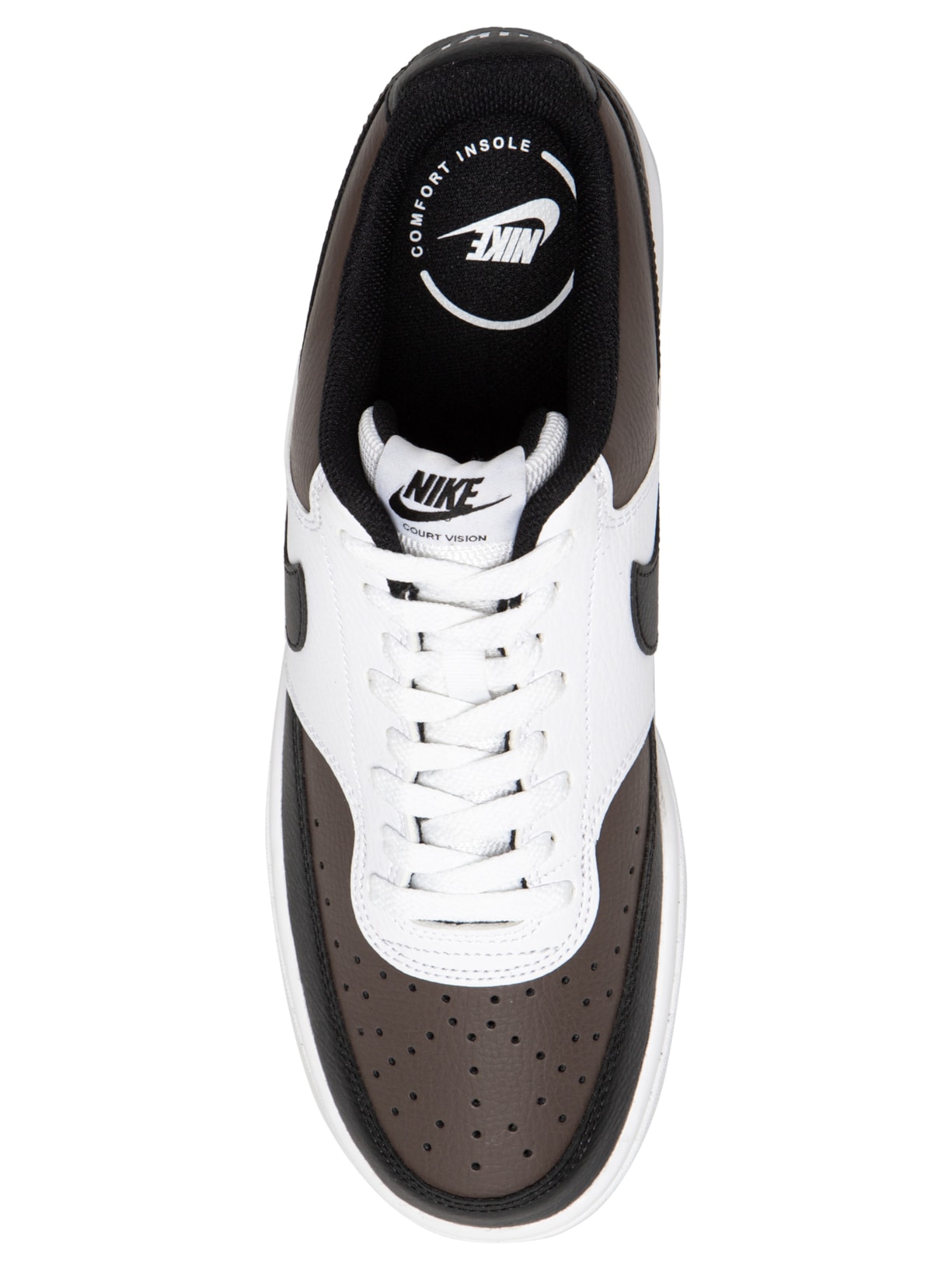 Tênis Masculino Court Vision Low Marrom Nike