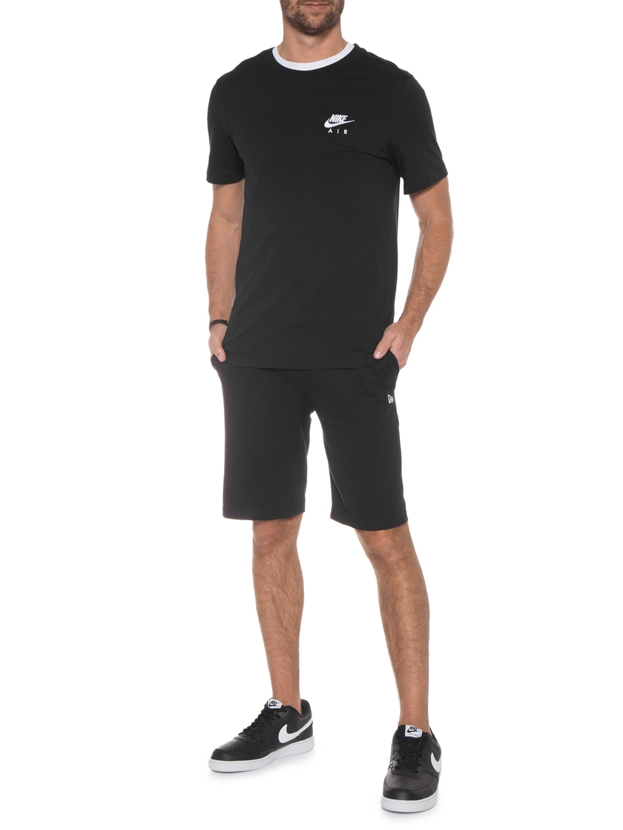 Tênis Masculino Court Vision Low Preto Nike