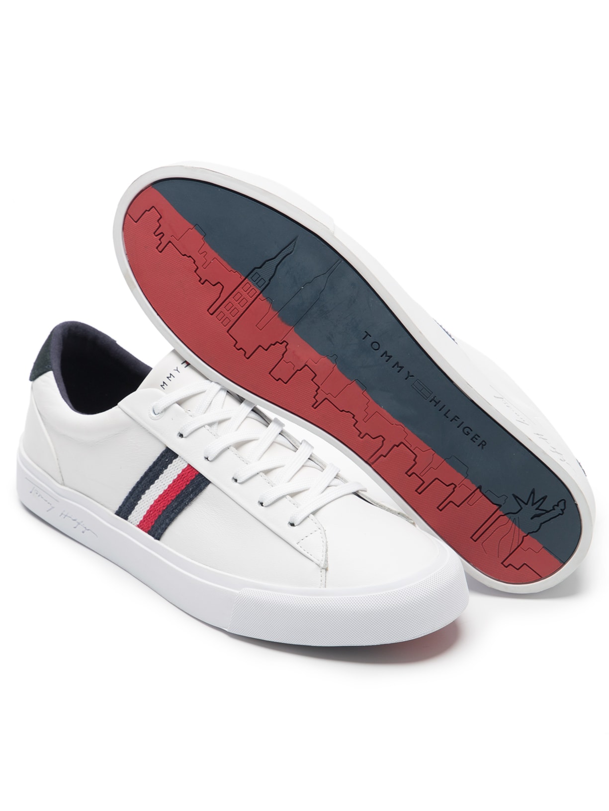 Tênis Masculino Dino 24a Branco Tommy Hilfiger