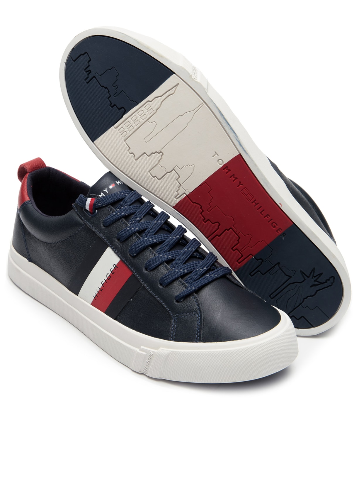 Tênis Masculino Dino 9a Azul Tommy Hilfiger