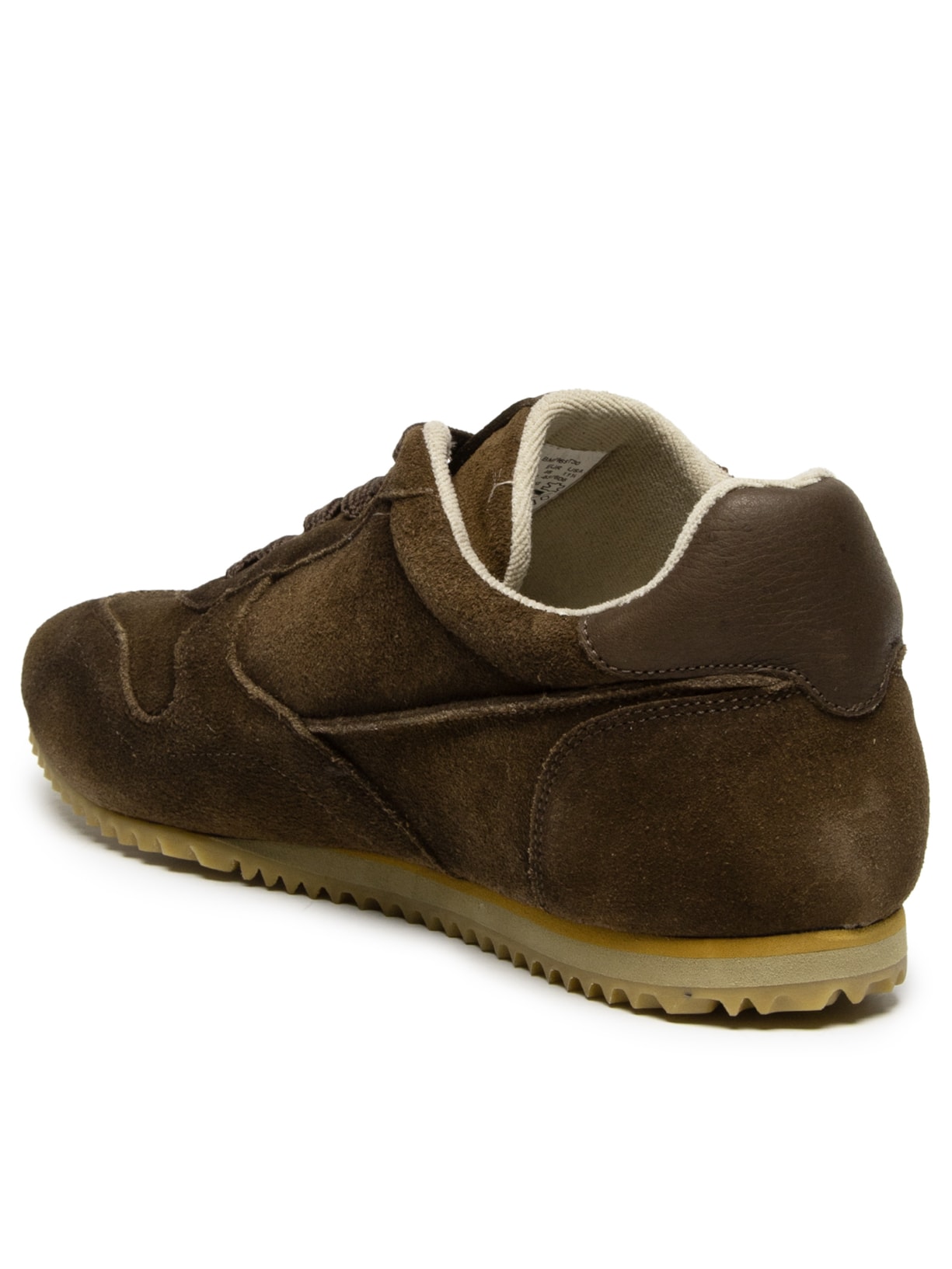 Tênis Masculino em Camurça Retrô – Marrom Basiq Men