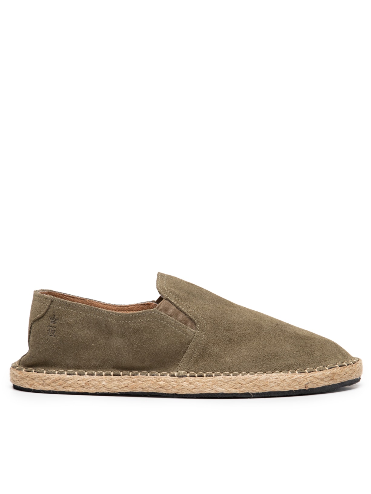 Tênis Masculino Espadrille Camurça Lisa - Verde