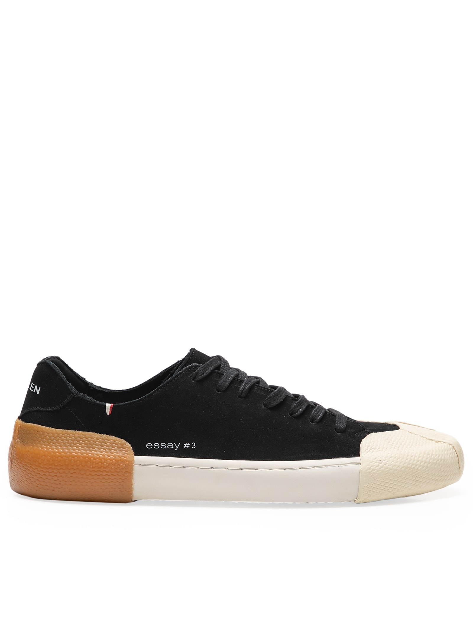 Osklen - Tênis Masculino Essay N/3 Nobuck - Preto