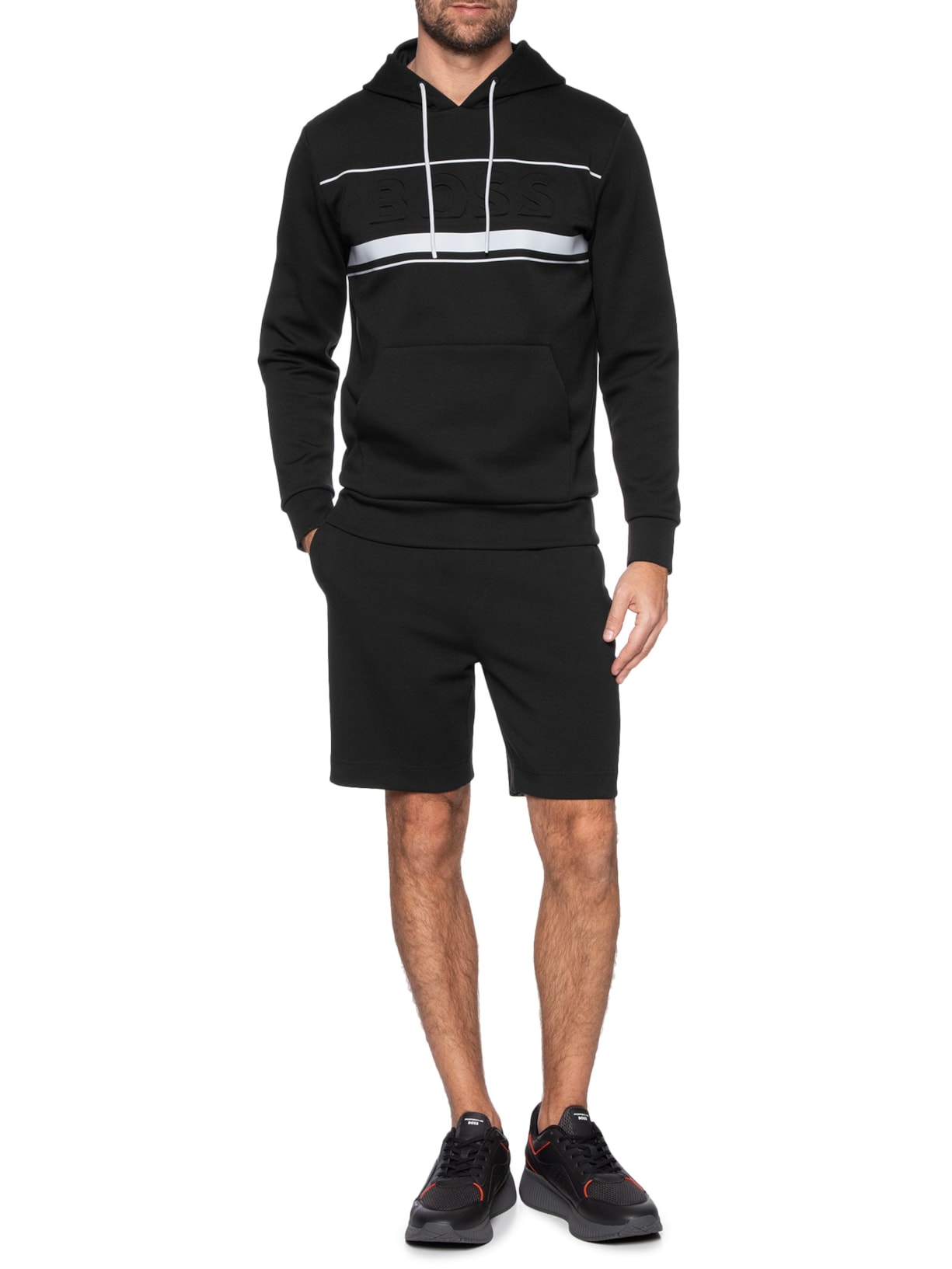 Tênis Masculino Evo Runn Ps Cinza Boss