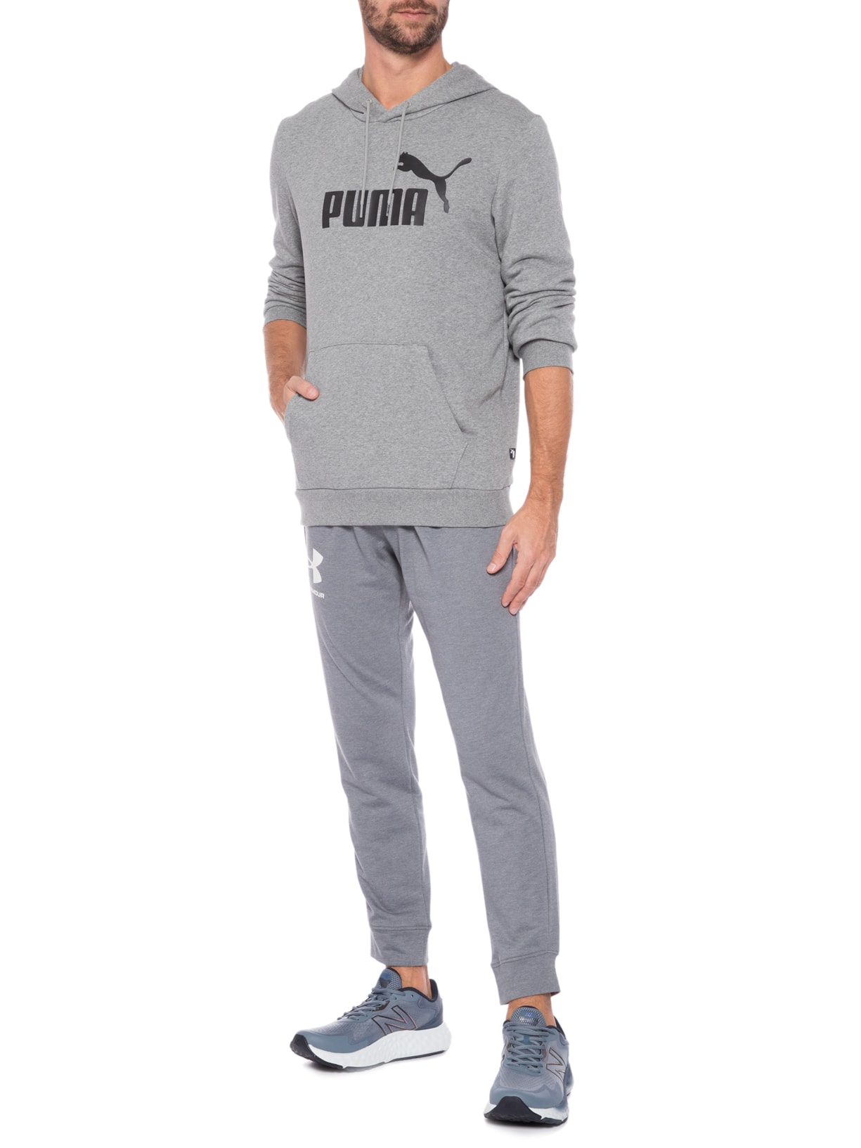 Tênis Masculino Evoz Cinza New Balance