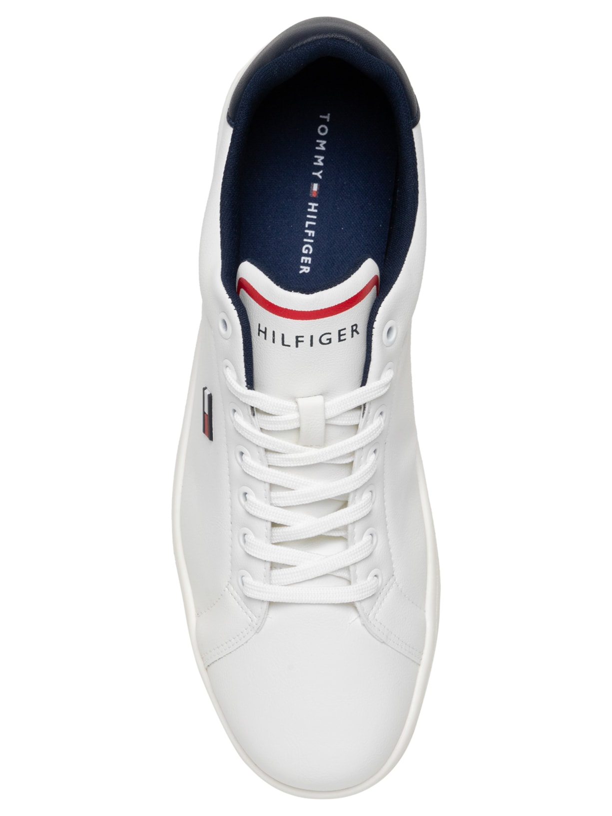 Tênis Masculino Flag Low Cut Lace-Up Branco Tommy Hilfiger