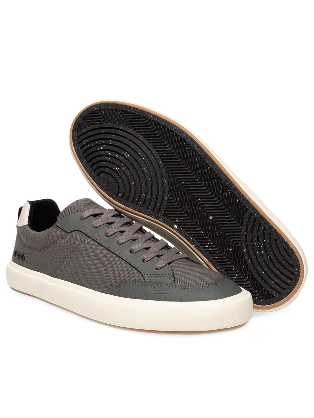 Tênis Masculino Float Lona Cinza Osklen