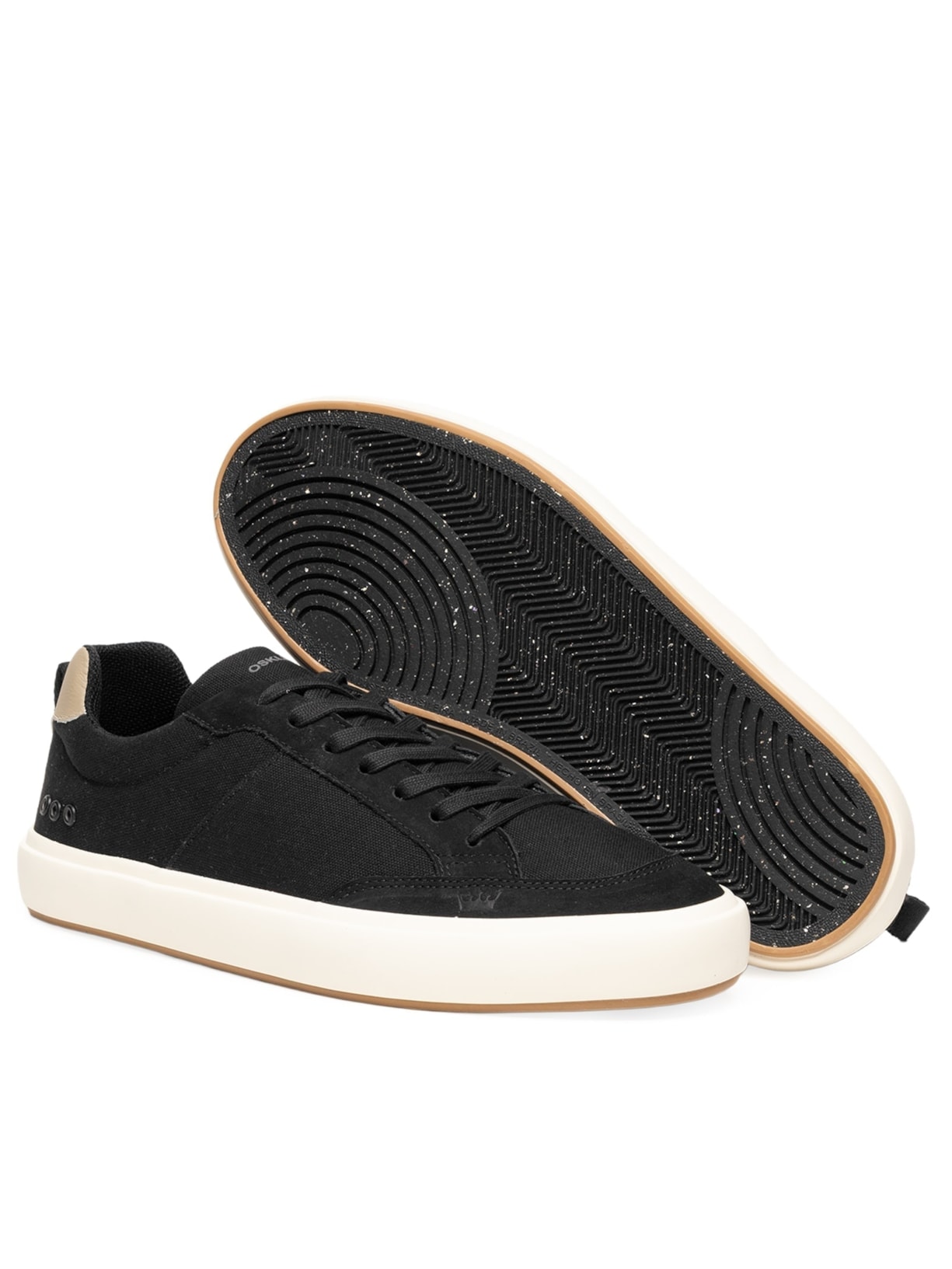 Tênis Masculino Float Lona Preto Osklen