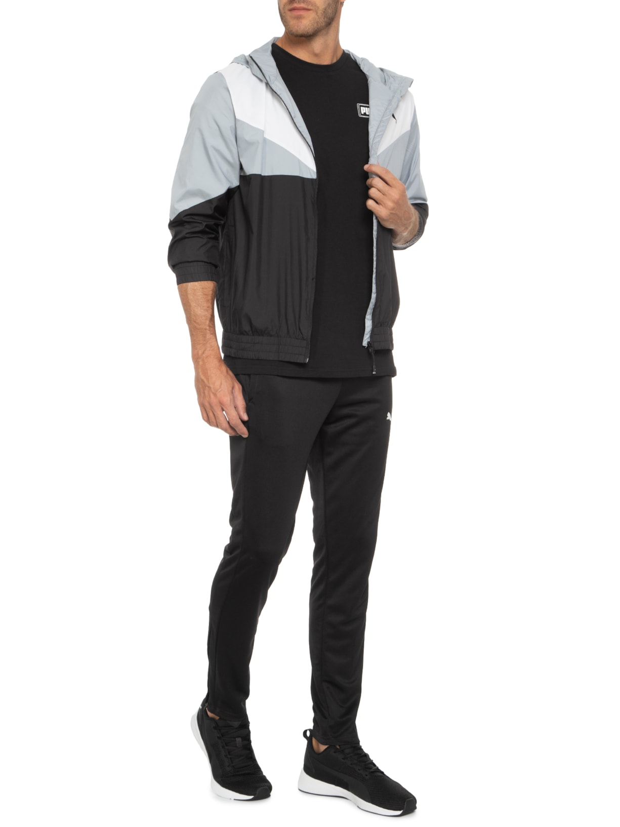 Tênis Masculino Flyer Runner Preto Puma