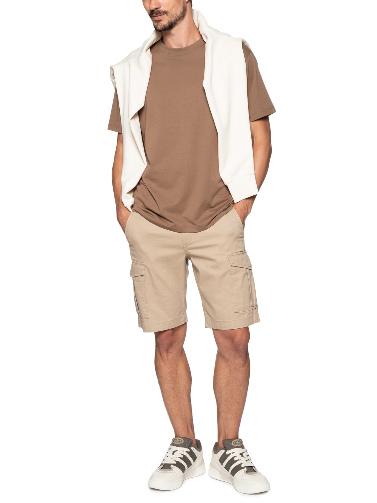 Tênis Masculino Forum 2000 Bege Adidas Originals