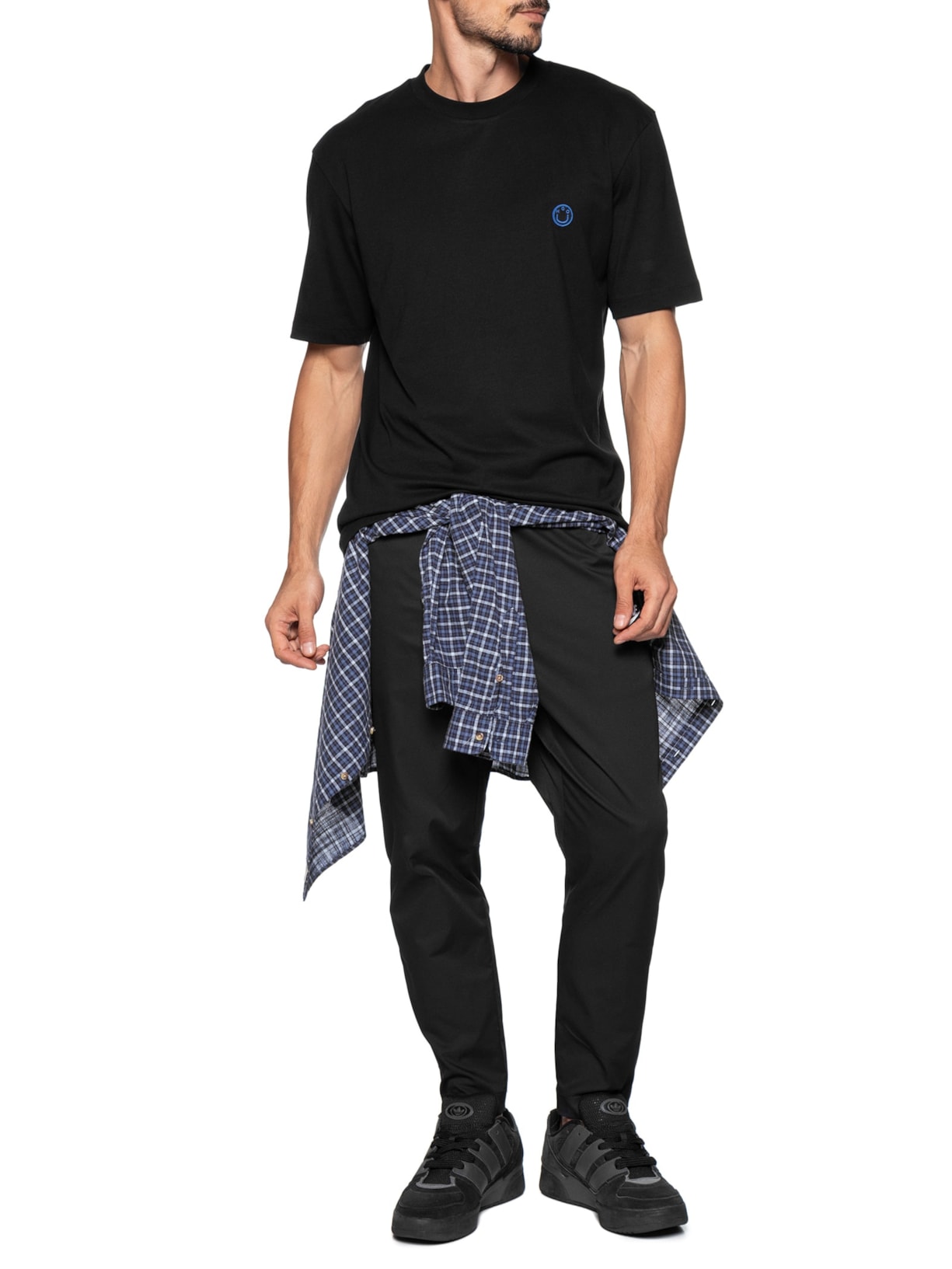 Tênis Masculino Forum 2000 Preto Adidas Originals