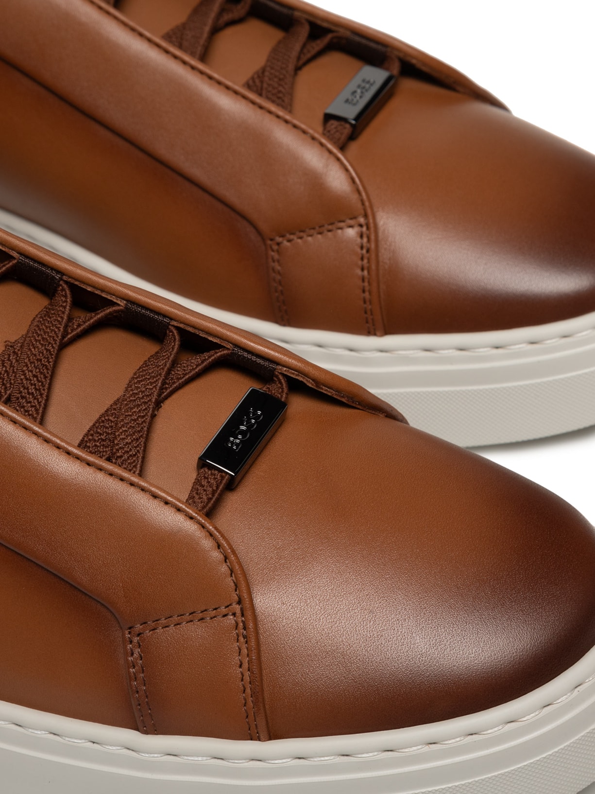 Tênis Masculino Gary Tenn Buamf Marrom Boss