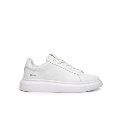 Tênis Masculino Genuine Leather Casual - Branco