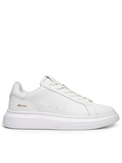 Tênis Masculino Genuine Leather Casual - Branco