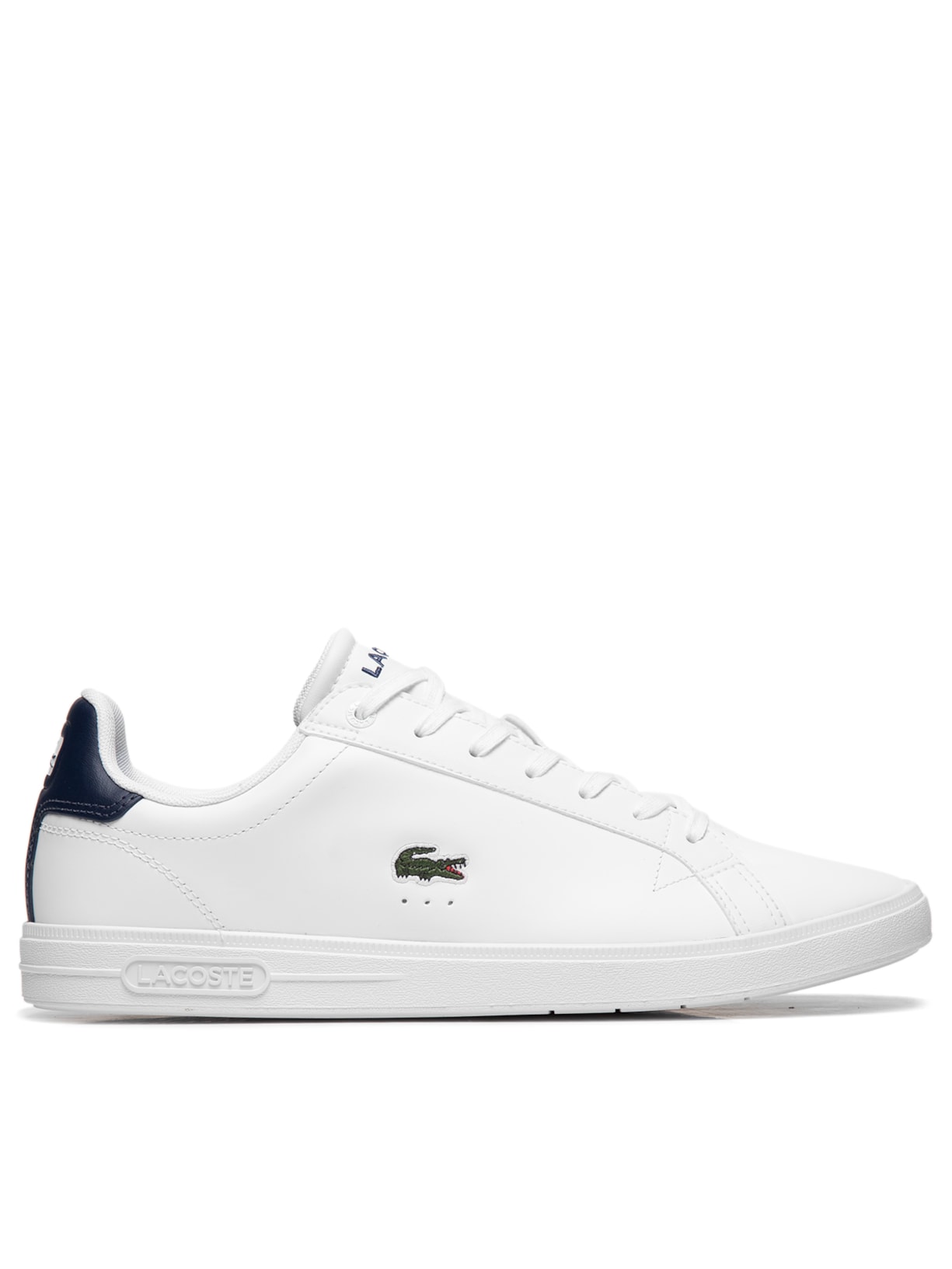 Tênis Masculino Graduate Pro Em Couro - Branco