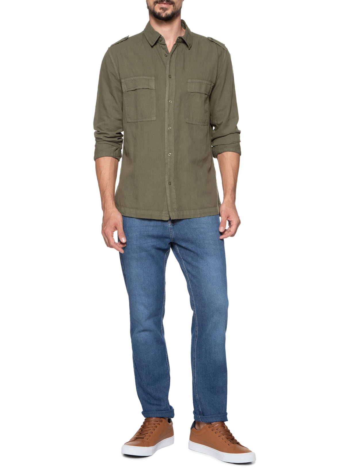 Tênis Masculino Greg 1A Marrom Tommy Hilfiger
