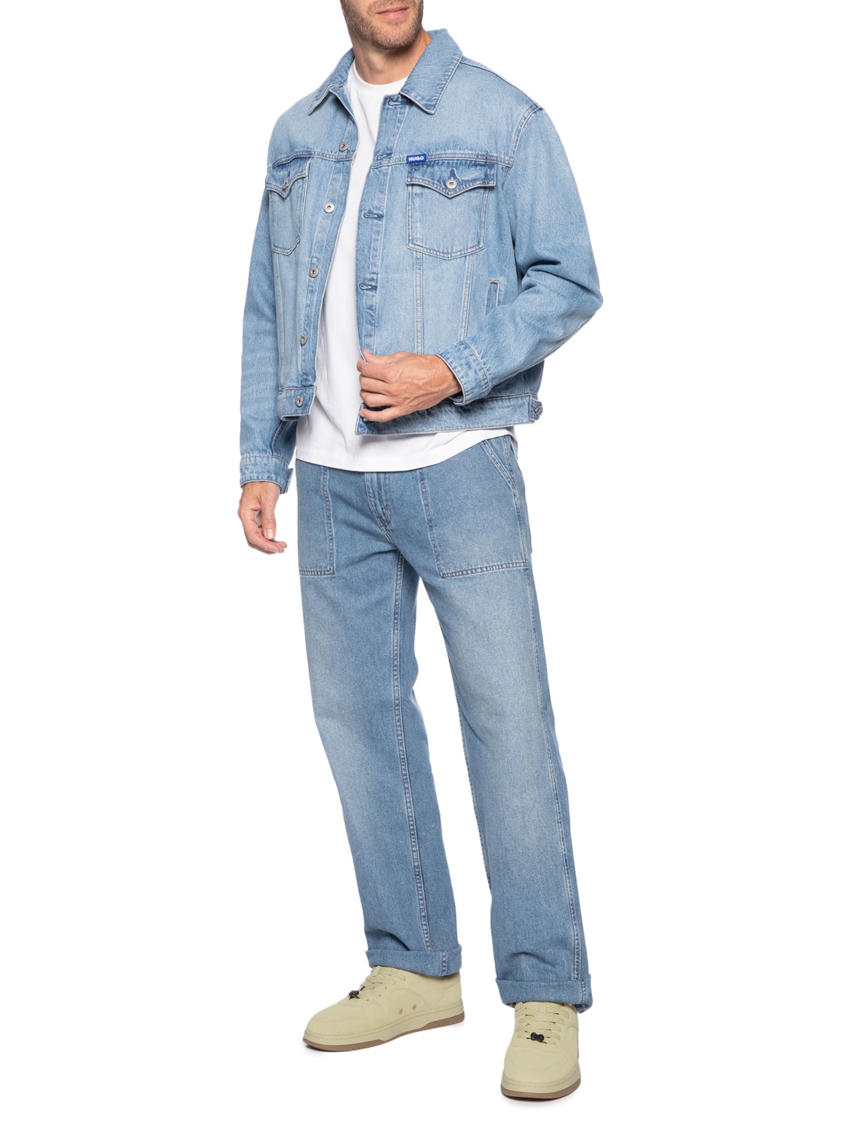 Tênis Masculino Hadrian Tenn SD Bege Hugo