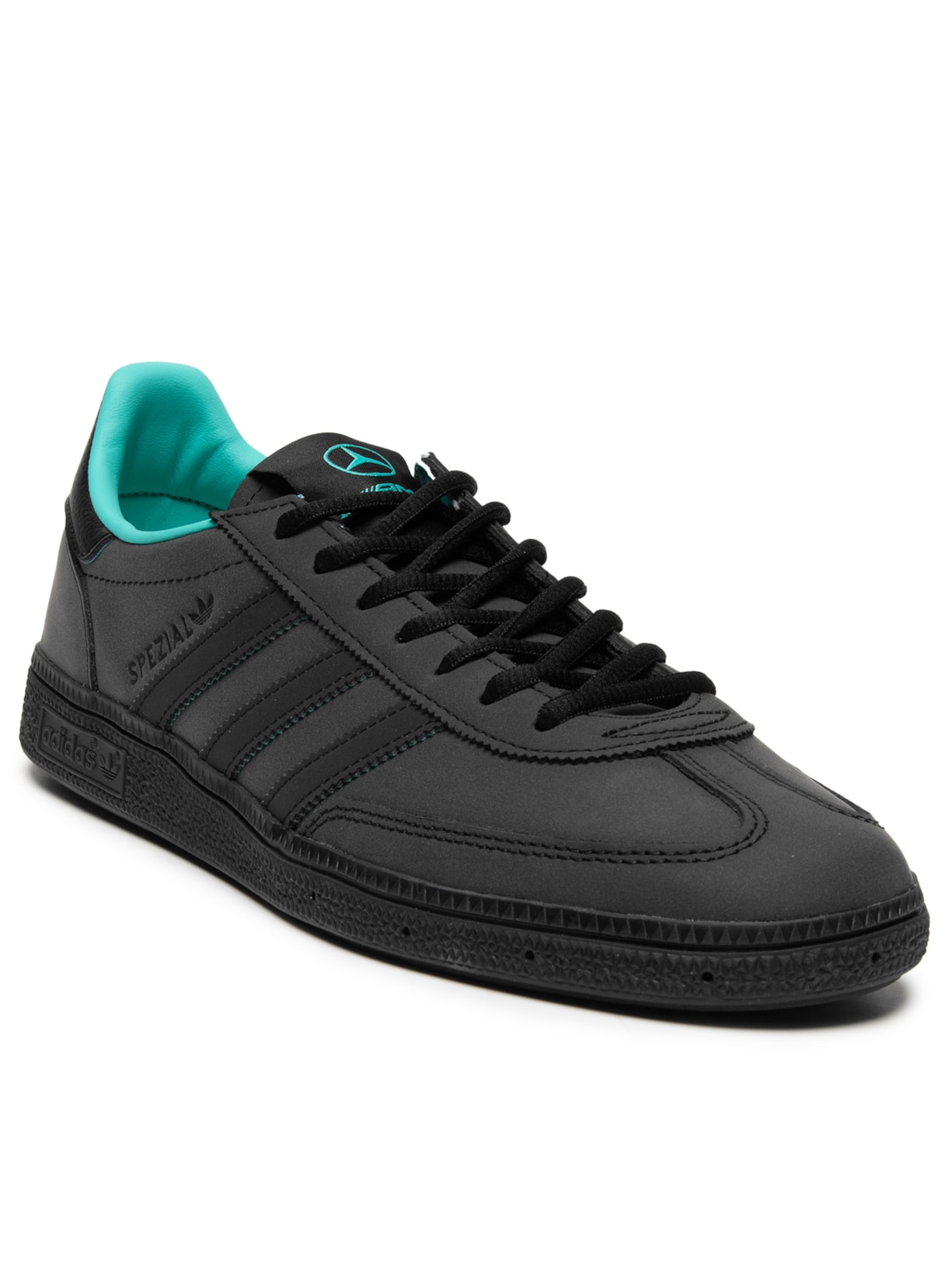 Tênis Masculino Handball Spezial Mercedes Preto Adidas + Mercedes