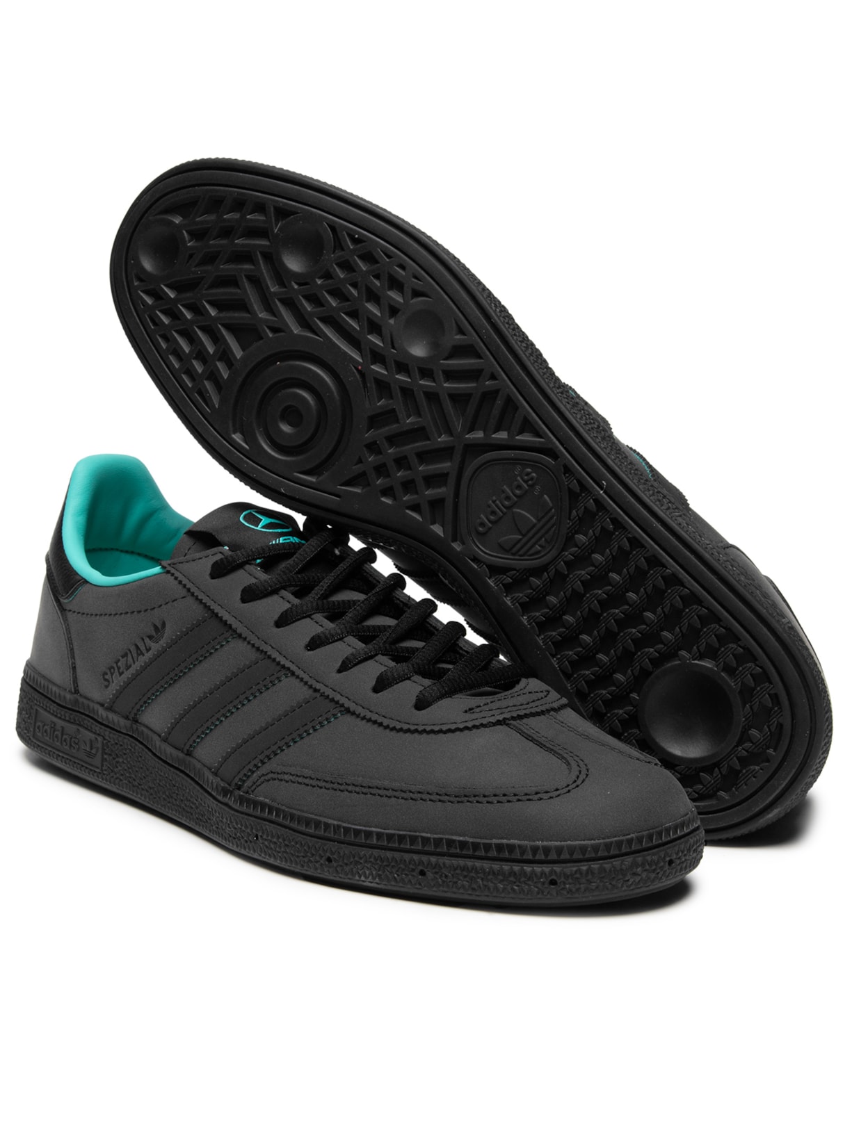 Tênis Masculino Handball Spezial Mercedes Preto Adidas + Mercedes