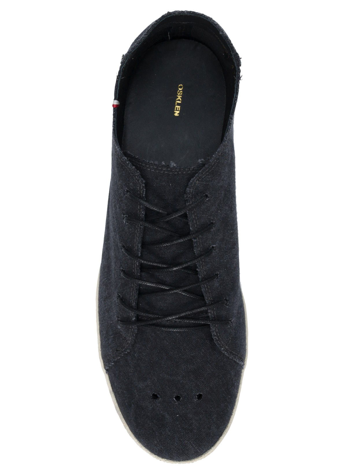 Tênis Masculino Handmade Lona Stone Preto Osklen