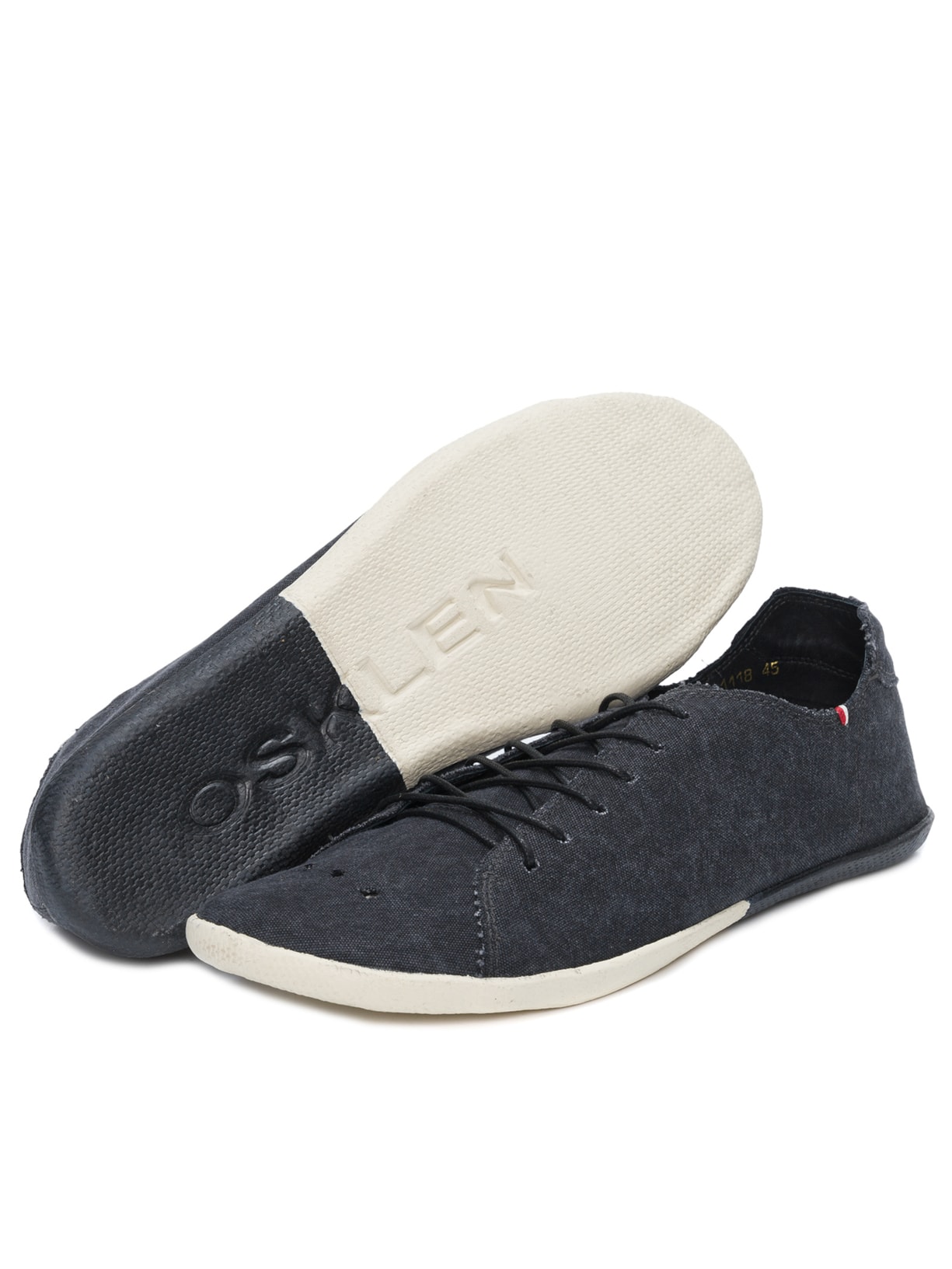 Tênis Masculino Handmade Lona Stone Preto Osklen