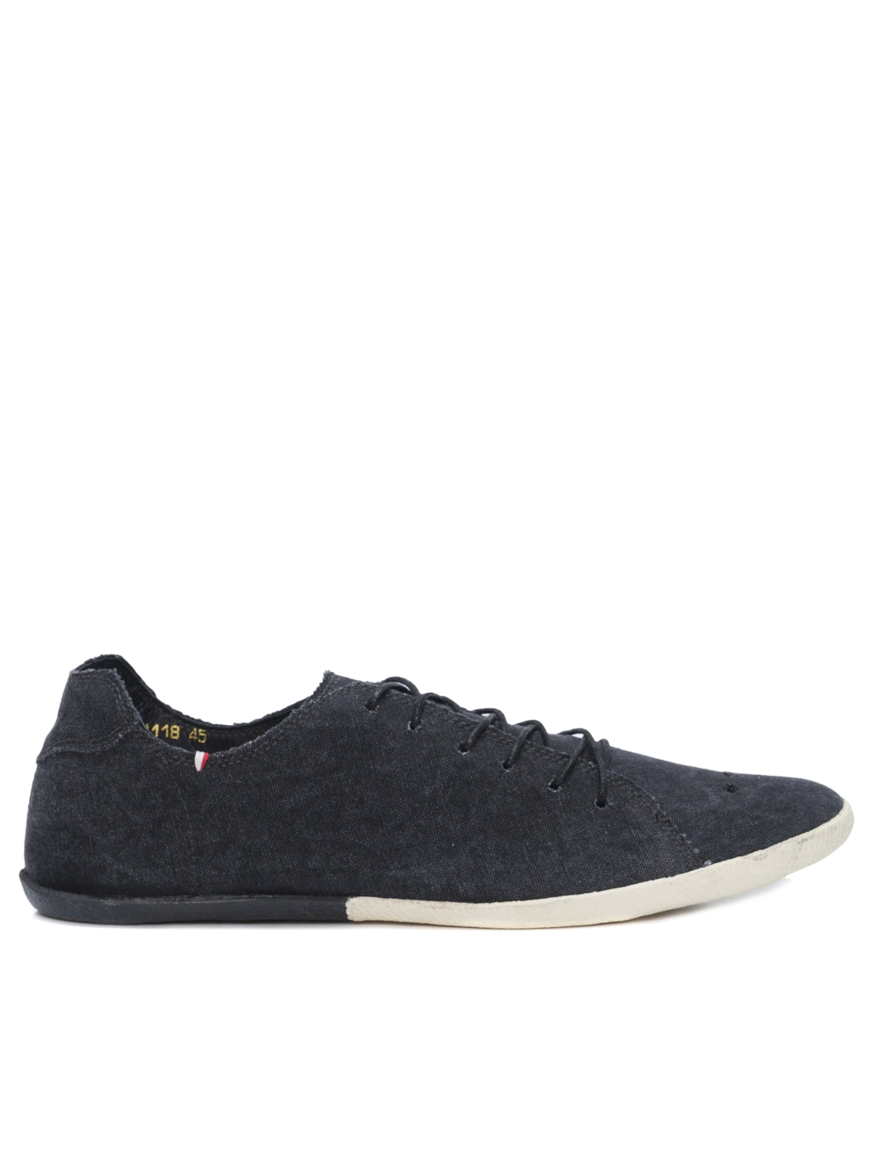 Tênis Masculino Handmade Lona Stone Preto Osklen