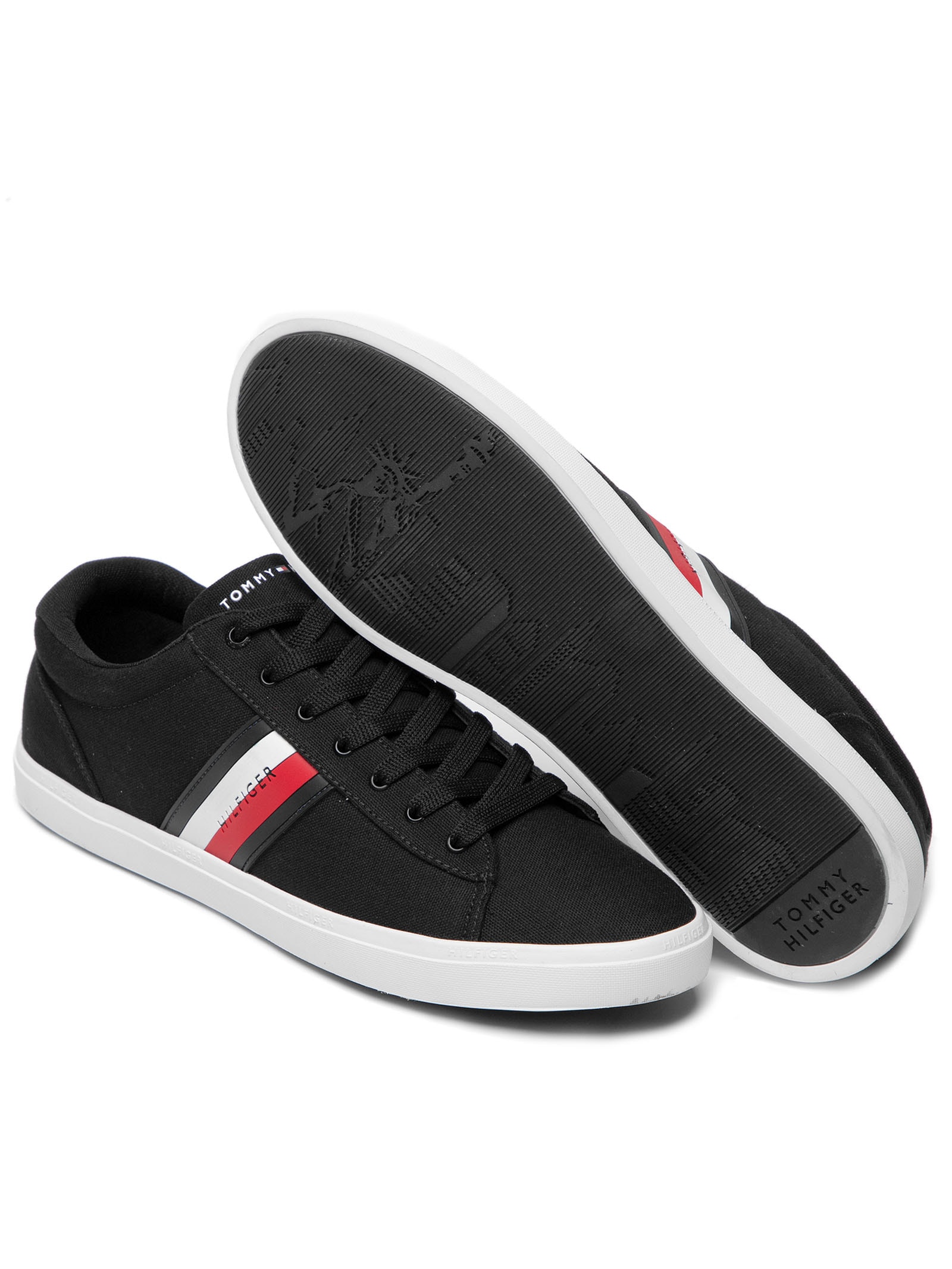 tomi Tommy Hilfiger - Tênis Masculino Harrison 5D2 - Preto