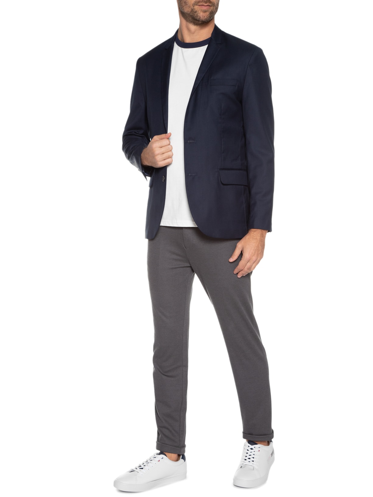 Tênis Masculino Hockney 12y Branco Tommy Hilfiger