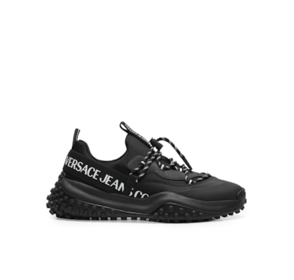 Tênis Masculino Hyber SN2 Com Cadarço Bicolor - Preto