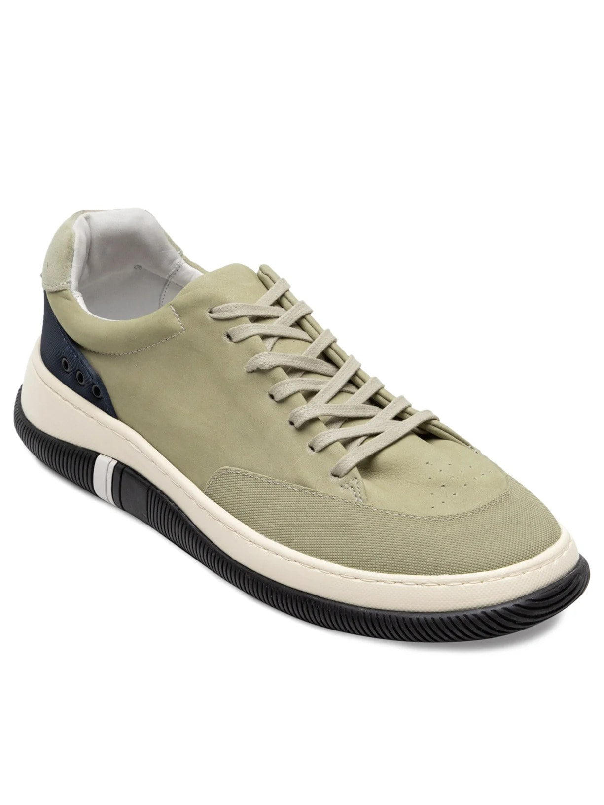 Tênis Masculino Hybrid Laces Nobuck Bege Osklen