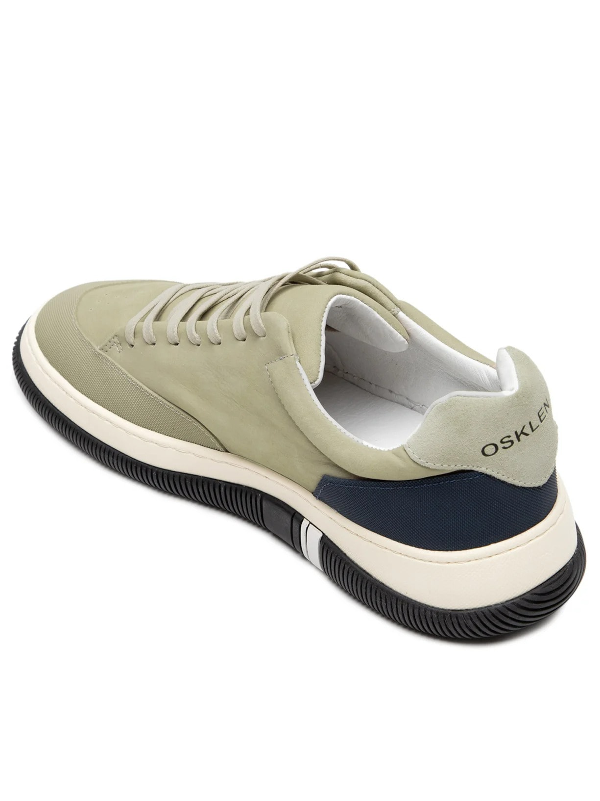 Tênis Masculino Hybrid Laces Nobuck Bege Osklen