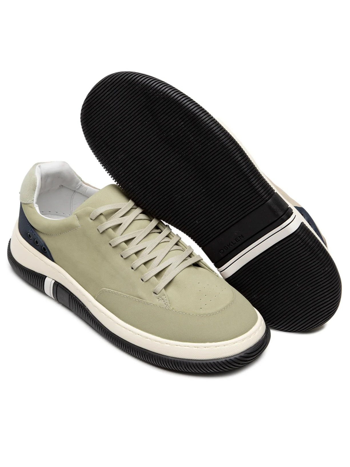 Tênis Masculino Hybrid Laces Nobuck Bege Osklen