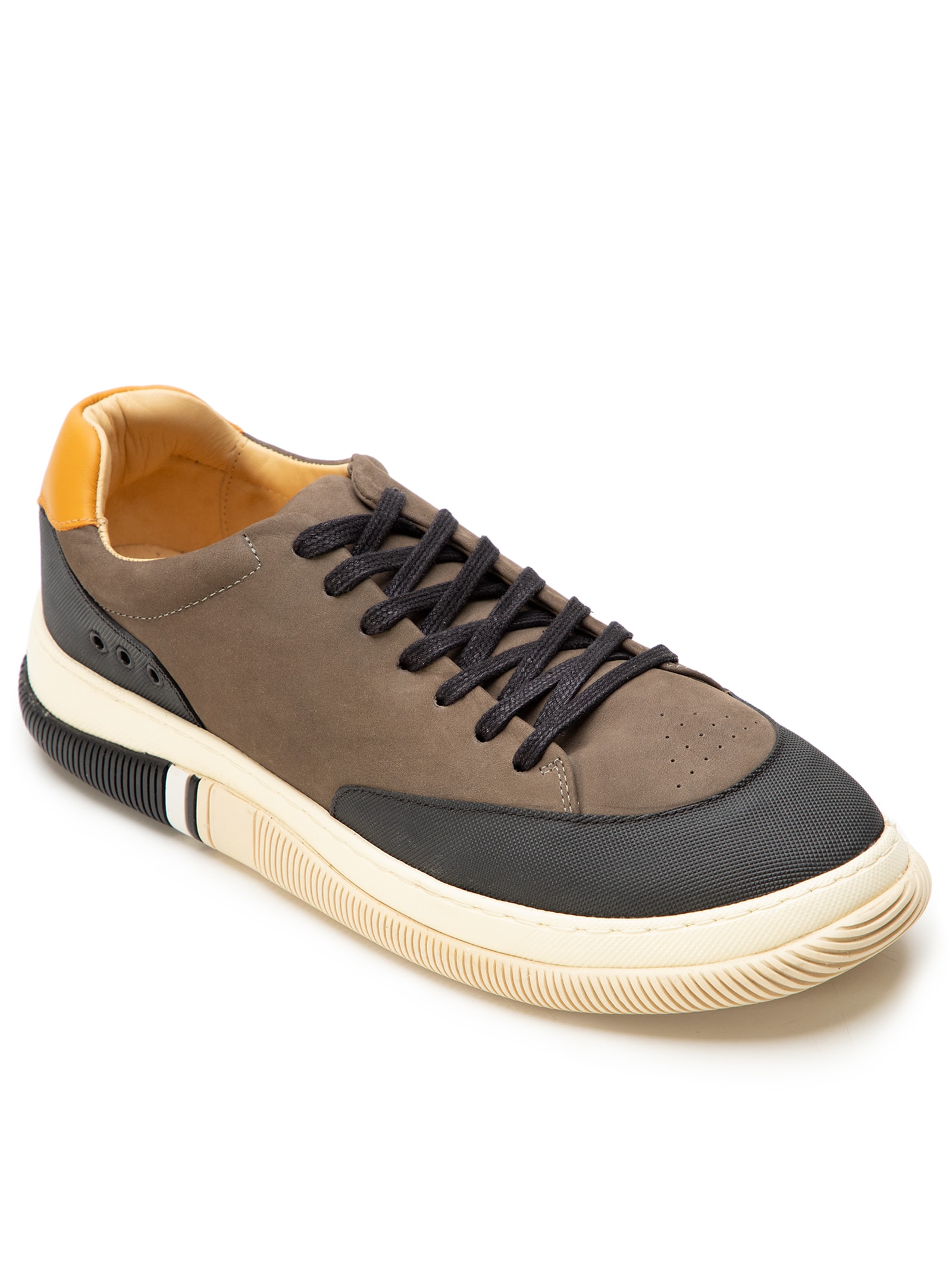 Tênis Masculino Hybrid Laces Nobuck - Osklen - Cinza