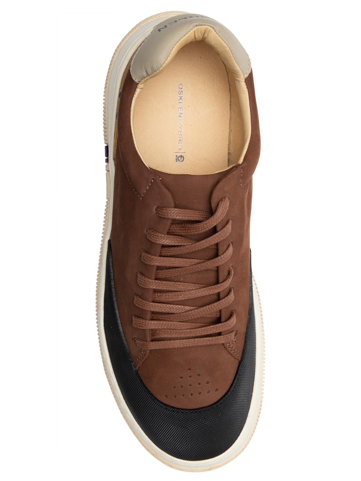 Tênis Masculino Hybrid Laces Nobuck Marrom Osklen