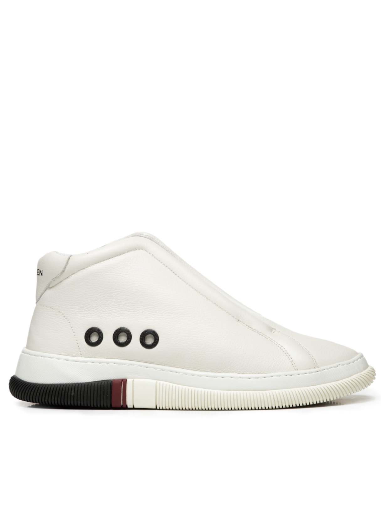 Tênis Masculino Hybrid Padded High Top - Off White