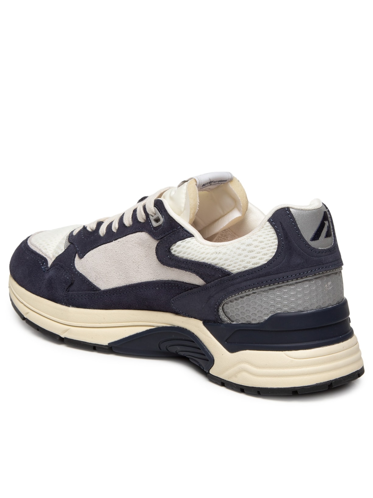 Tênis Masculino Hyperway Low Man Suede Bicolor Mesh Azul Autry
