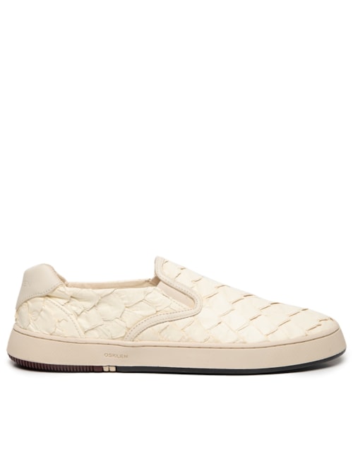 Tênis Masculino Iate Bossanova Pirarucu - Off White
